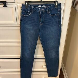 Old navy power slim straight high rise size 4 jeans